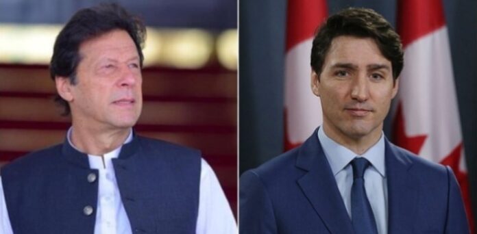 Canadian and Pakistani Prime Minister
