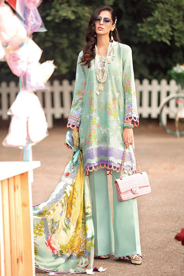 Gul Ahmed's latest summer premium lawn collection 2020