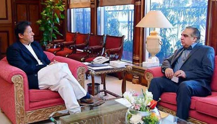 Prime Minister Imran Khan Meets Governor Sindh