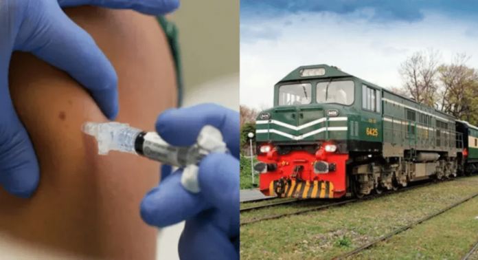 NCOC Declares Corona Vaccination Mandatory for Train Ticket