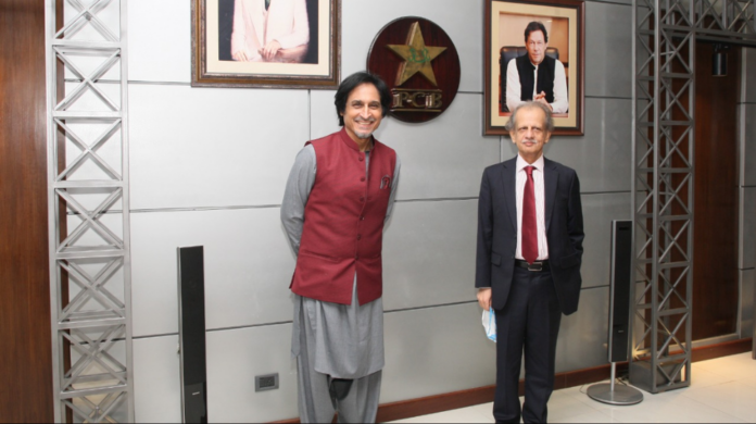 Rameez Raja became the chairman of the PCB
