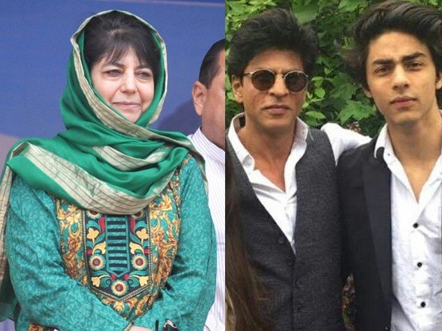 Shah Rukh's son is being targeted for being a Muslim: Mehbooba Mufti