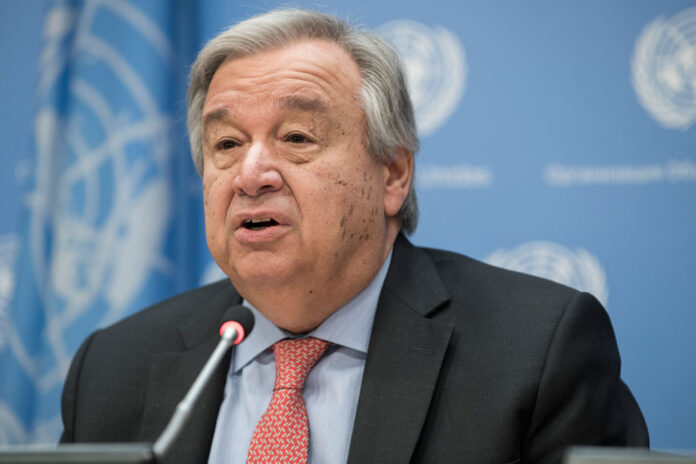 UN chief called for awareness of the tsunami threat
