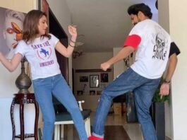 Mehwish Hayat Done TikTok’s ‘Oh Nanana’ challenge Mehwish Hayat Dancing with Brother