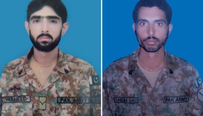 2 Soldiers Martyred in North Waziriatan