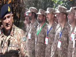 COAS Visits Forward Troops Along LOC General Qamar Bajwa