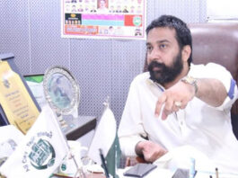 Police arrested president of All-City Trader Union for resisting the ban Hammad Poonawala