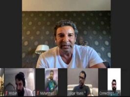 Wasim Akram Gives Bowling Tips Via Online Conference Call Waseem Akram