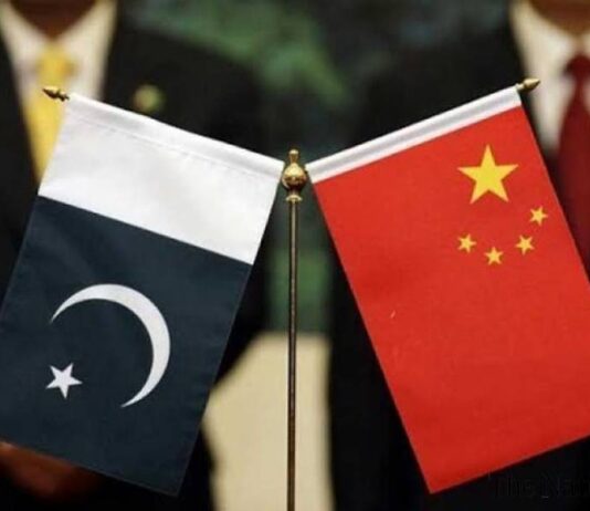 Foreign Minister Meet Chinese Ambassador to Pakistan Pakistan China Flags