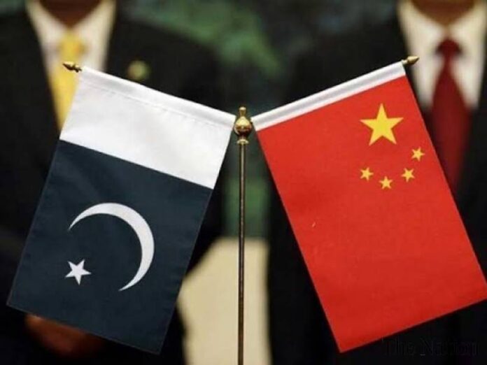 Pakistan China Flags