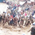 Pakistani Peacekeepers Rescue Over 2000 People in Flood Hited Congo Pakistani Peacekeeper in Congo