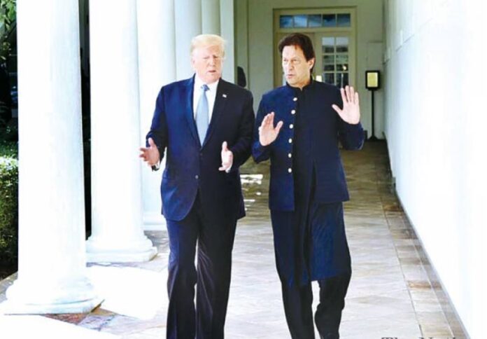 PM Imran Khan and Donald Trump
