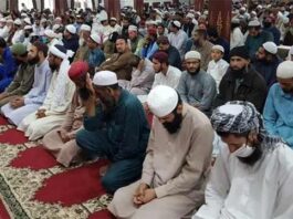 PMA President Requested to GOVT to review Congregational Prayers Decision Congregational Prayers