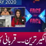 Face to Face 31st May 2020 Face to Face 31st May 2020