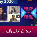 Face to Face 8th May 2020 Face to Face 8th May 2020