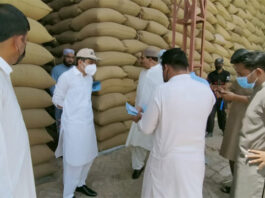 50,000 bags of wheat extracted from Matiari Godown 50,000 bags of wheat extracted from Matiari Godown