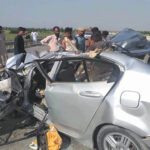 Six Persons Killed as Car Overturns in Pir Mahal Car Accident
