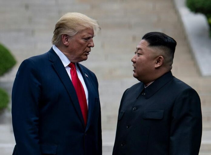 US President with North Korean Leader
