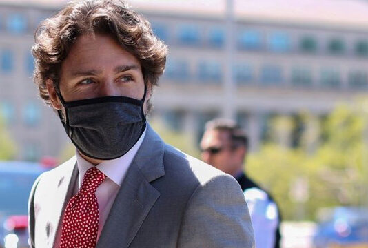 PM Trudeau Puts On Mask, Canadians Urged to do Same PM Trudeau