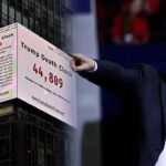 US COVID-19 Deaths Count on “Trump Death Clock” US COVID-19 Deaths Count on "Trump Death Clock"