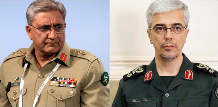 COAS Called Iranian Counterpart Discuss Border Security Issues