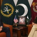Zalmay Khalilzad Meets COAS Qamar Javed Bajwa Army Chief with Zalmay Khalilzad