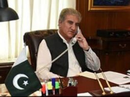 FM Qureshi Phones UN Secretary-General Antonio Guterres Shah Mahmood Qureshi