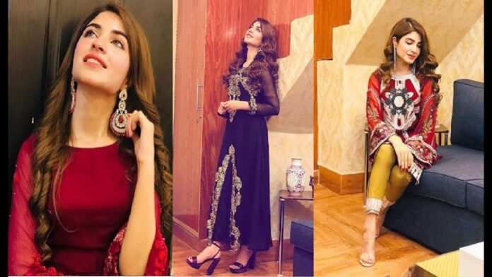 Kinza Hashmi Eid Dress Pictures