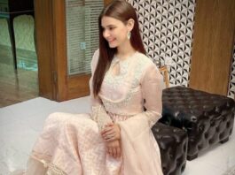 Kiran Haq Eid Dress Pictures Kiran Haq Eid Look