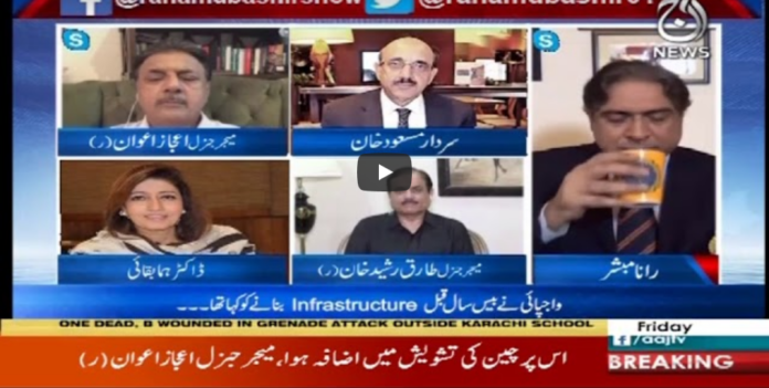 Aaj Rana Mubashir Kay Sath 19th June 2020