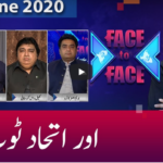 Face to Face 28th June 2020 Face to Face 28th June 2020