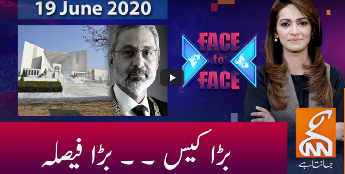 Face to Face 19th June 2020