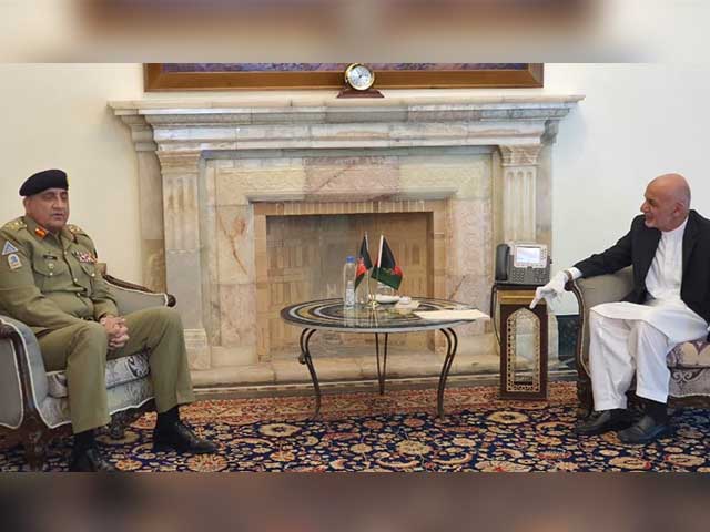 Army Chief Meets Afghan President, Discusses Bilateral Relations