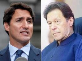 Canadian PM calls Imran Khan Canadian PM calls Imran Khan