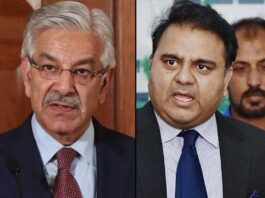 Khawaja Asif and Fawad Chaudhry exchange harsh words in the National Assembly Khawaja Asif and Fawad Chaudhry exchange harsh words in the National Assembly