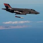 US: Images of an F-35A Fighter Jet Dropping an Atomic Bomb Images of an F-35A Fighter Jet Dropping an Atomic Bomb