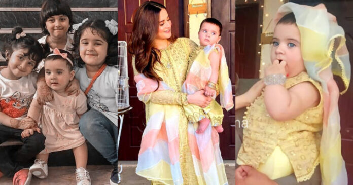 Ayman Khan Muneeb Butt with their Daughter Amal Muneeb