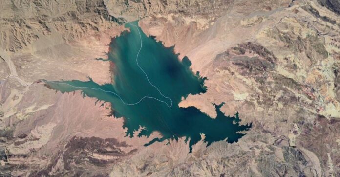 Lake In Pakistan Is Shaped Like A Dragon