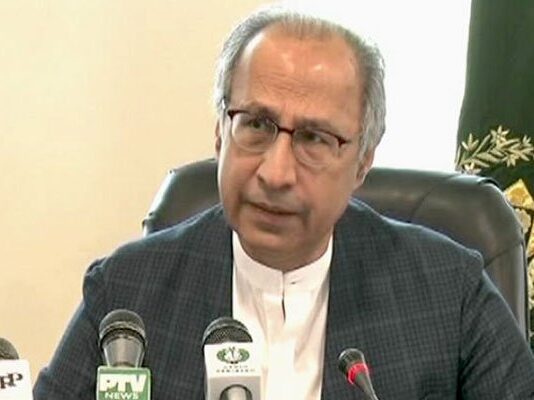 Going to Present Tough Budgets, Finance Advisor Financial Advisor Abdul Hafeez Sheikh