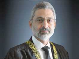Fergo Naseem’s decision to represent the government in connection with the interrogation by Judge Faiz Issa Justice Qazi Faiz Issa