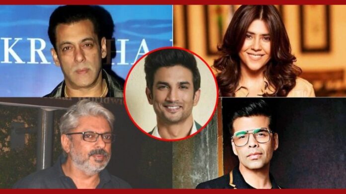Sushant Singh, Salman Khan, Karan Johar, Ekta Kapoor