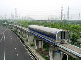 China: Successful Test of a Maglev Train Running at 600 kilometers per Hour China: Successful Test of a Maglev Train Running at 600 kilometers per Hour