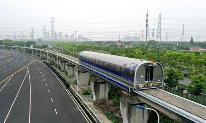 China: Successful Test of a Maglev Train Running at 600 kilometers per Hour