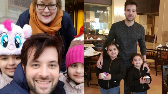 Mikaal Zulfiqar and his Daughters are the Cutest