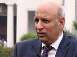 The Governor of Punjab wrote a letter to the British Parliament regarding the situation in Kashmir Choudary Sarwar
