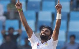 Bilal Asif Playing Cricket Match Practice at Home with his Father Bilal Asif