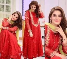 Hiba Bukhari Eid Dress Pictures Hiba Bukhari Eid ul Fitr Picture