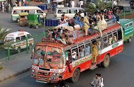 The public transport in the port city is allowed in accordance with SOPs in Sindh The public transport in the port city is allowed in accordance with SOPs in Sindh