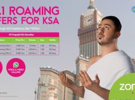 Zong4G introduced special prepaid international roaming bundle for Saudi Arabia Zong4G introduced special prepaid international roaming bundle for Saudi Arabia