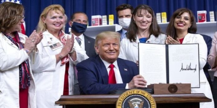 USA Donald Trump orders lower prescription drug prices